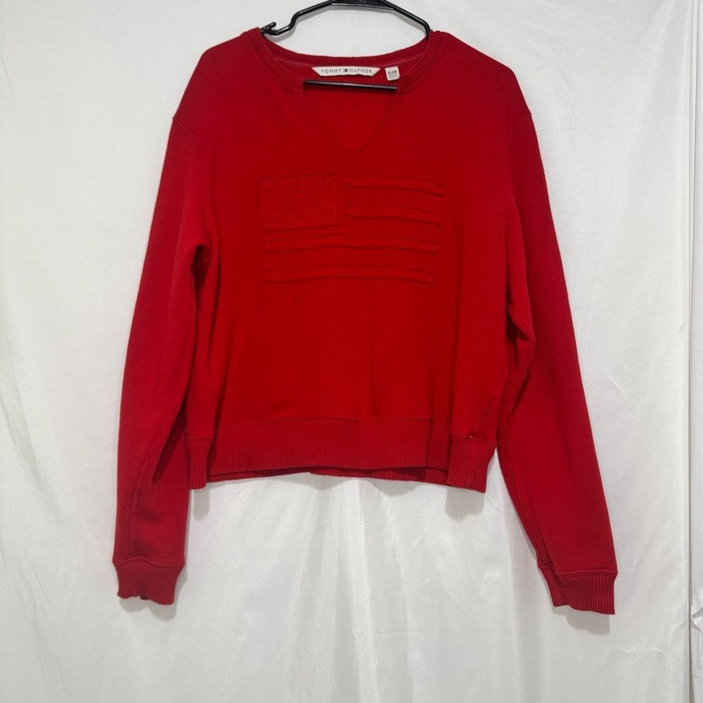 VTG Tommy Hilfiger Sweatshirt
Y2K American Flag